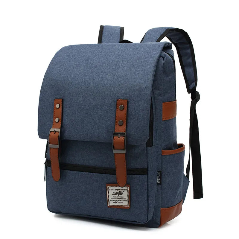 Vintage Canvas Laptop Backpack - 14" & 16" Sizes