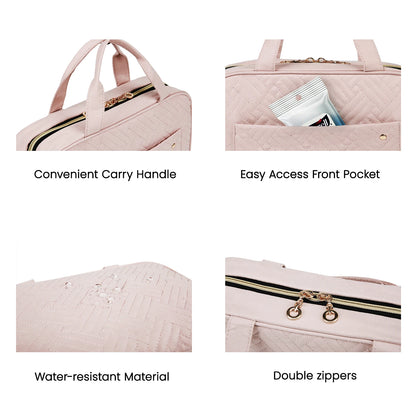 BAGSMART Hanging Travel Waterproof Toiletry Organizer