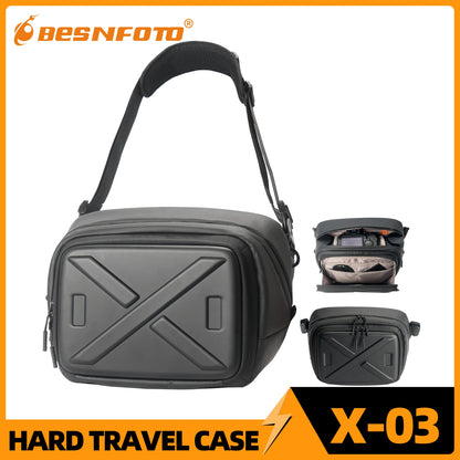 Camera Backpack - Waterproof Hard Shell for DSLR & Drones