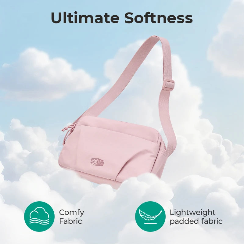 BAGSMART Multi-Pocket Crossbody Shoulder Bag - Hobo Style