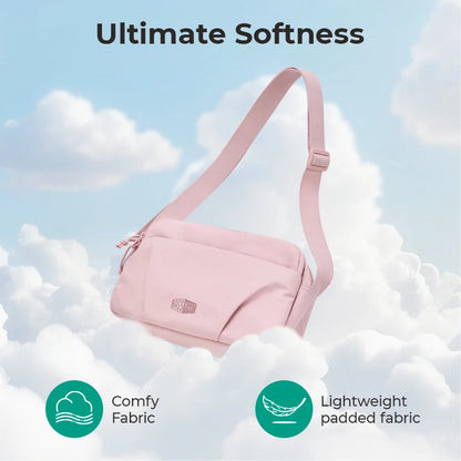 BAGSMART Multi-Pocket Crossbody Shoulder Bag - Hobo Style