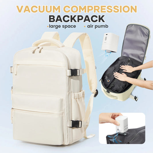Vacuum Compression Travel Backpack | Expandable Carry-On