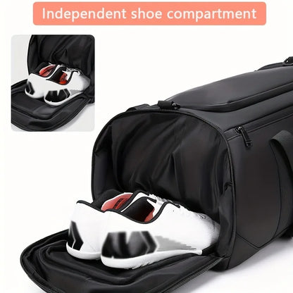 Large Travel Duffel Bag with Multiple Compartments