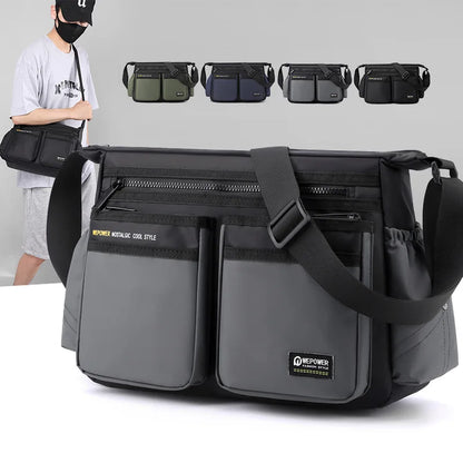 Men's Crossbody Sling Bag - Large Capacity