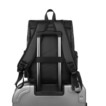 Plaid Professional Backpack - Business Commuter Pack
