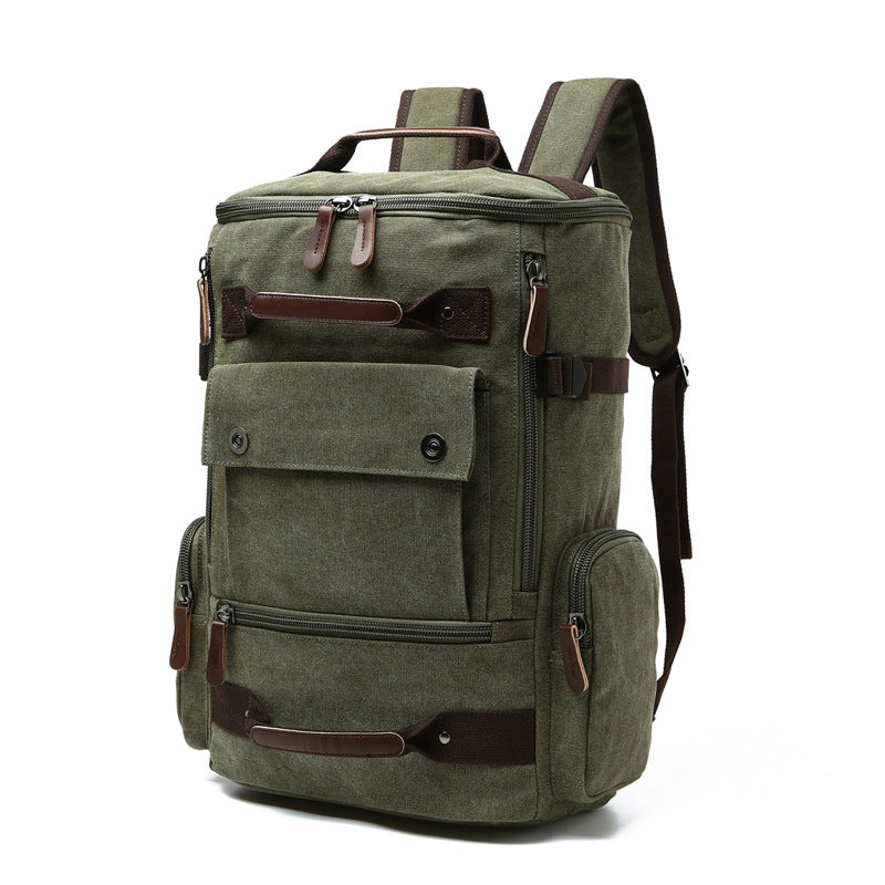 Men's Vintage Canvas Backpack