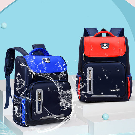 Primary School Backpack - Kids 6-12 Years Waterproof Bag