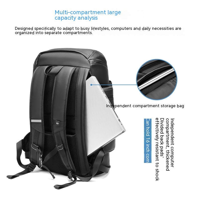 Men's Anti-Theft Business Backpack - Waterproof Travel Bag