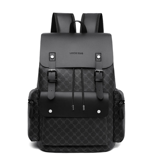 Plaid Professional Backpack - Business Commuter Pack