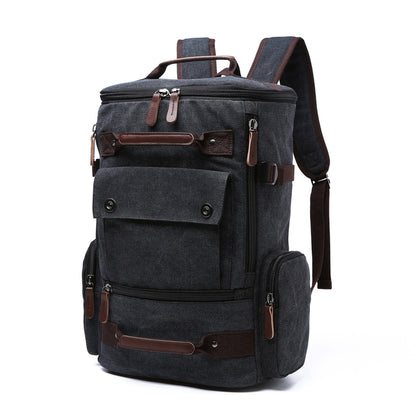 Men's Vintage Canvas Backpack