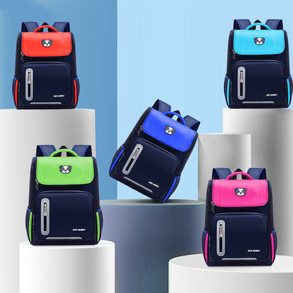 Primary School Backpack - Kids 6-12 Years Waterproof Bag